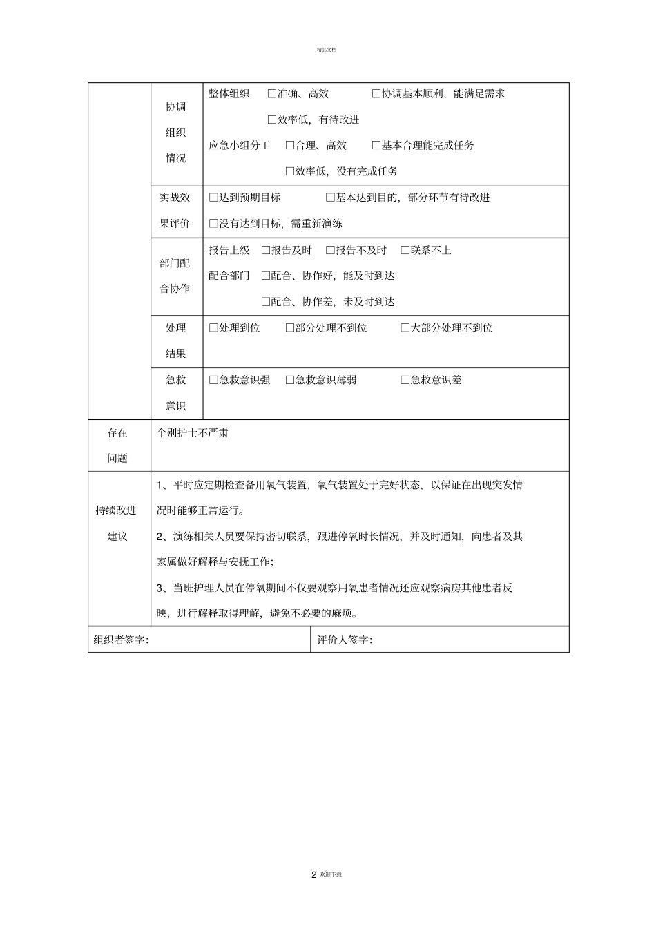 停氧的应急预案_第2页