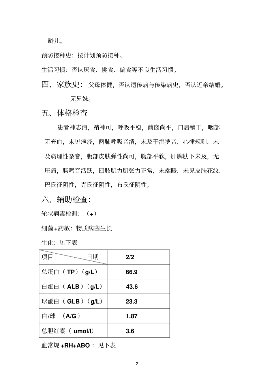 儿科护理个案免费下载_第2页