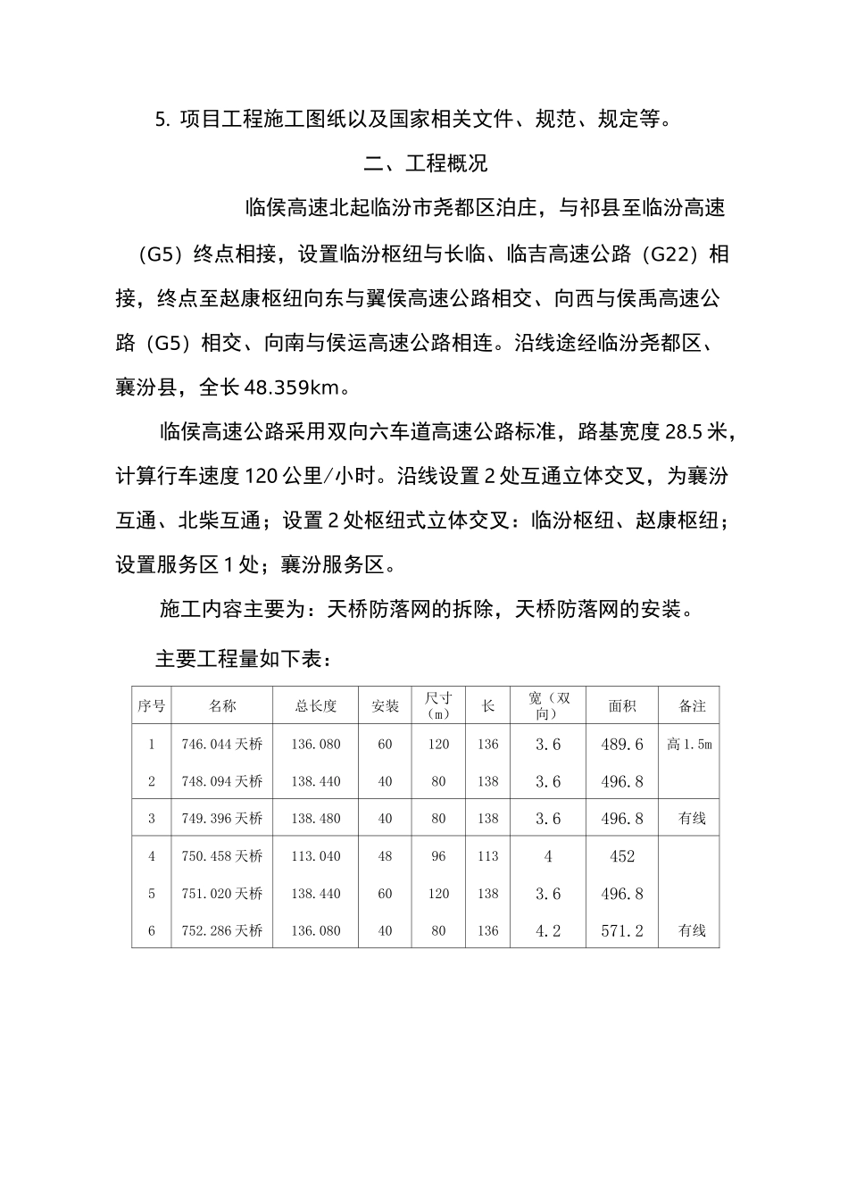 天桥防落网施工组织设计_第3页