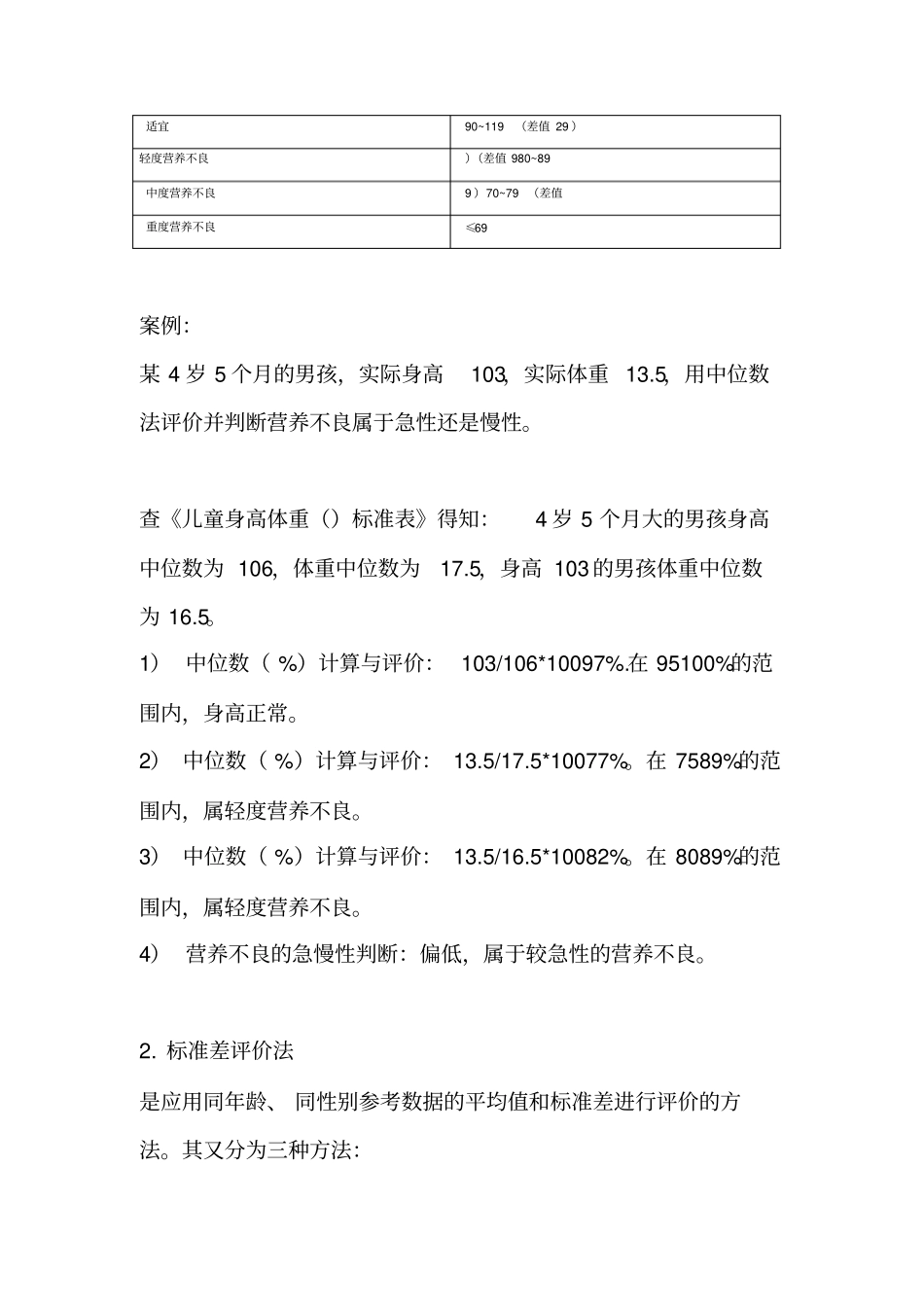 儿童体格测量评价_第2页
