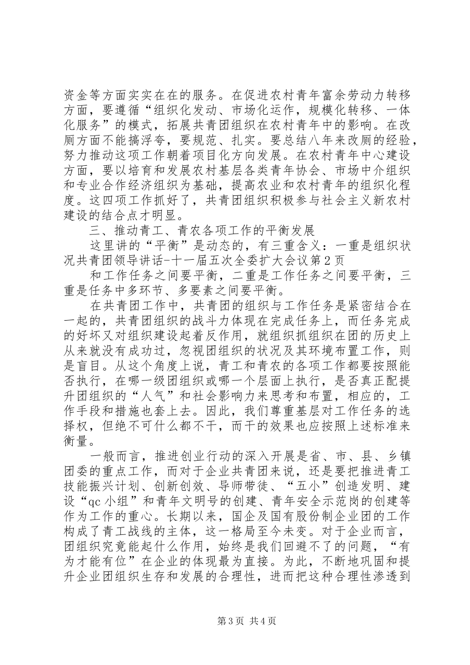 共青团领导讲话发言十一届五次全委扩大会议_第3页
