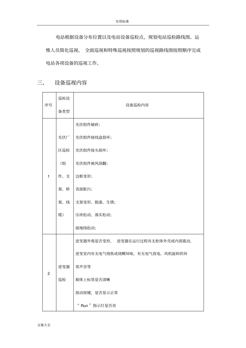 光伏电站巡检方案设计_第2页