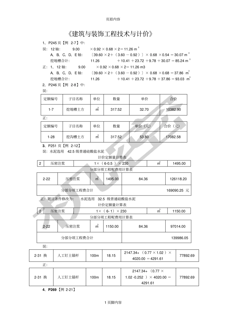 全国造价员考试建筑与装饰工程技术与计价_第1页