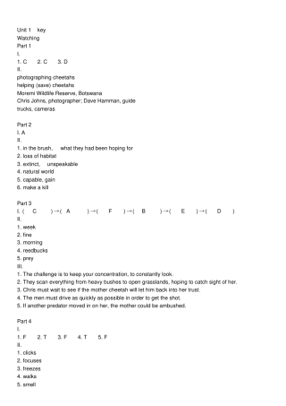 全新版大学英语视听阅读2答案
