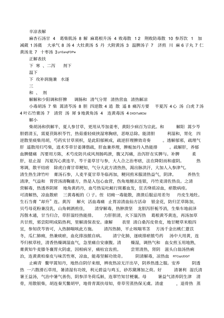 全科医学中医类中级考试中医方剂学_第2页