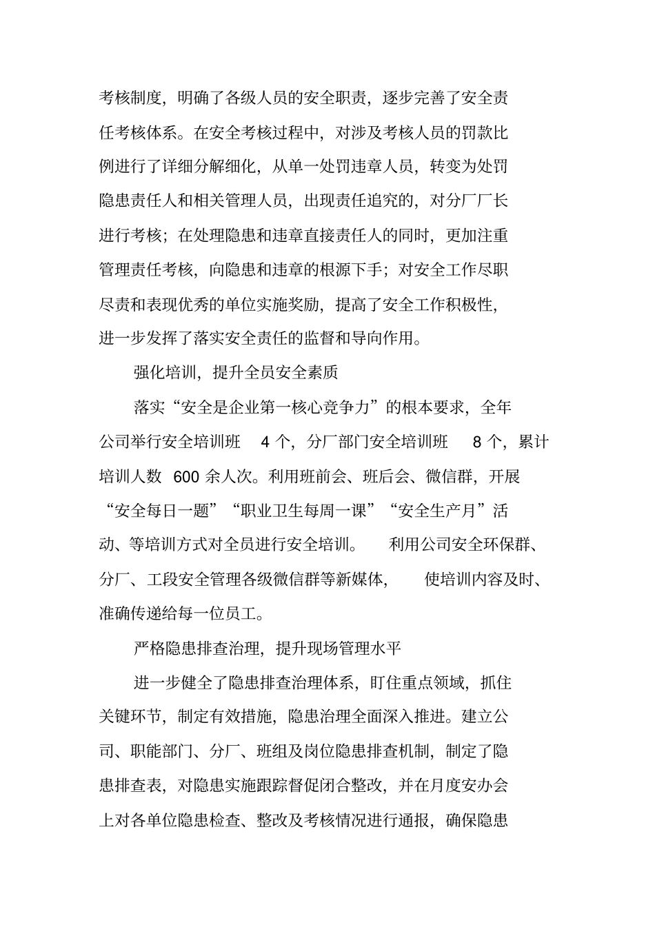 公司2019年安全工作报告_第2页