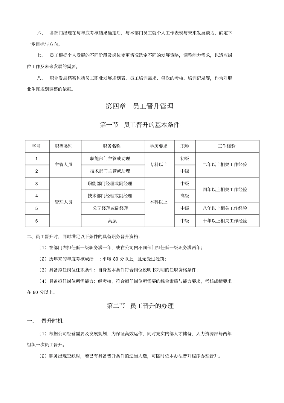 公司员工晋升管理制度讲解_第3页