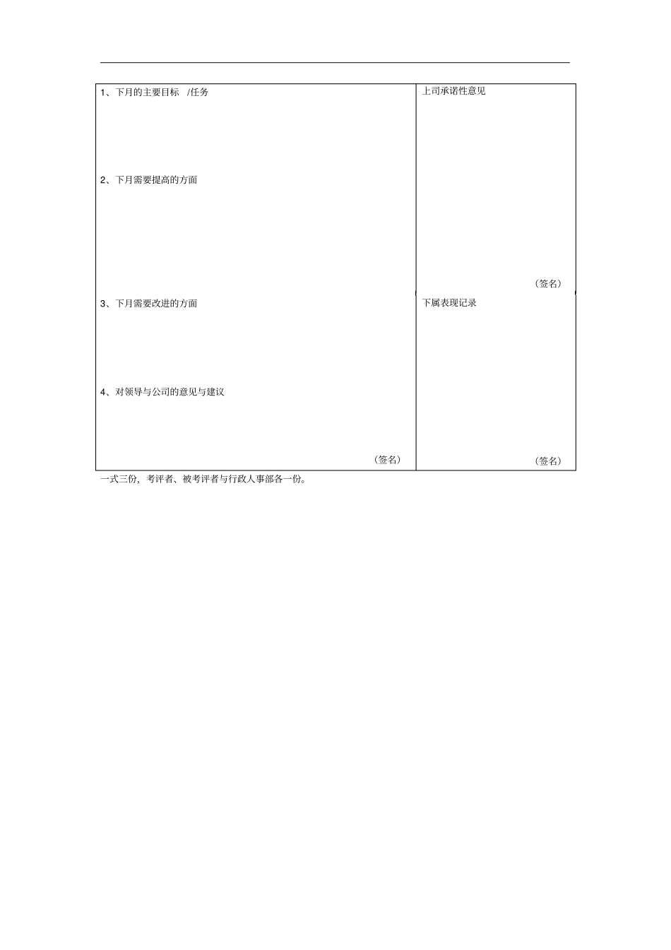 公司员工绩效考评管理制度_第3页