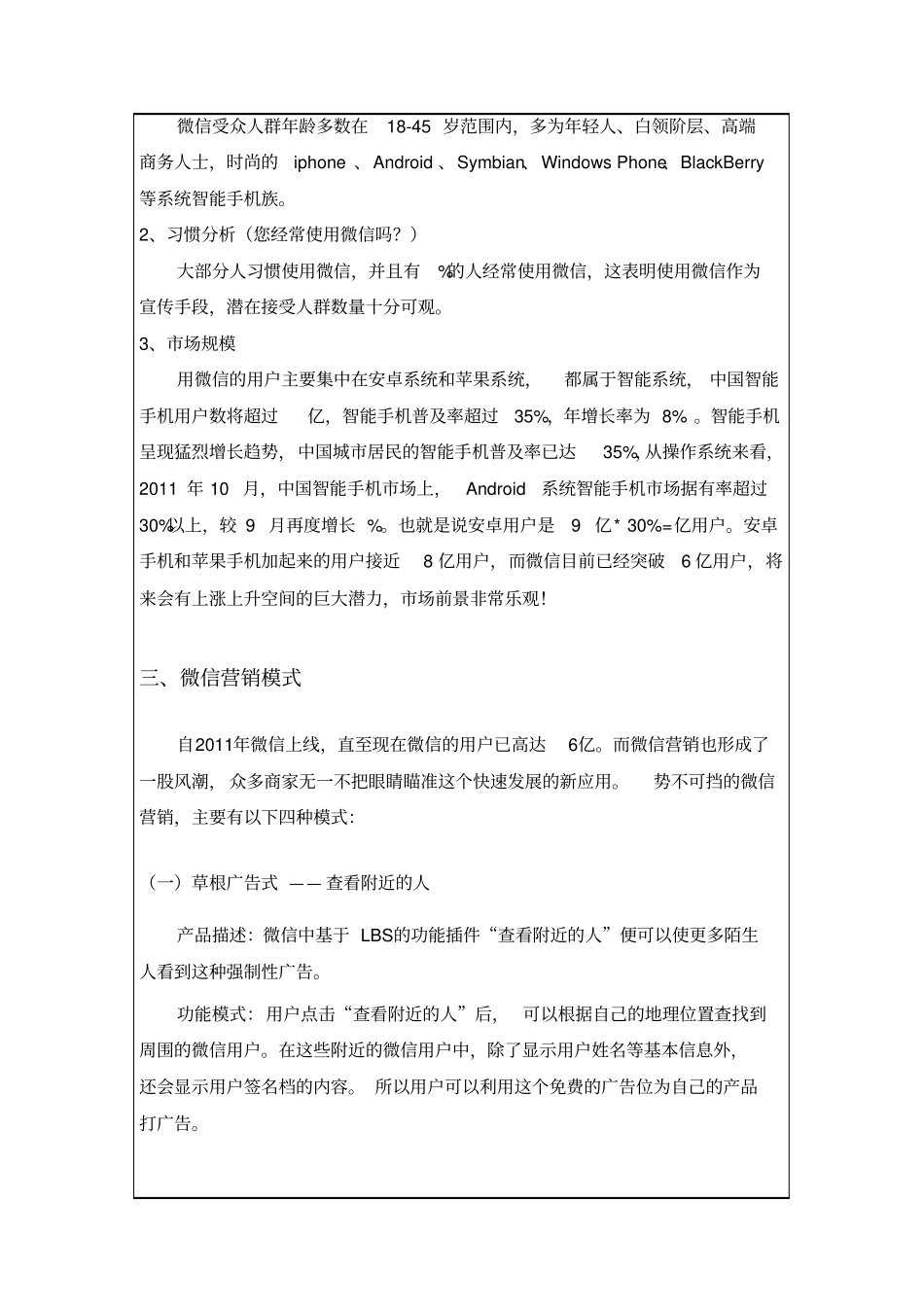 公司微信营销策划方案_第3页