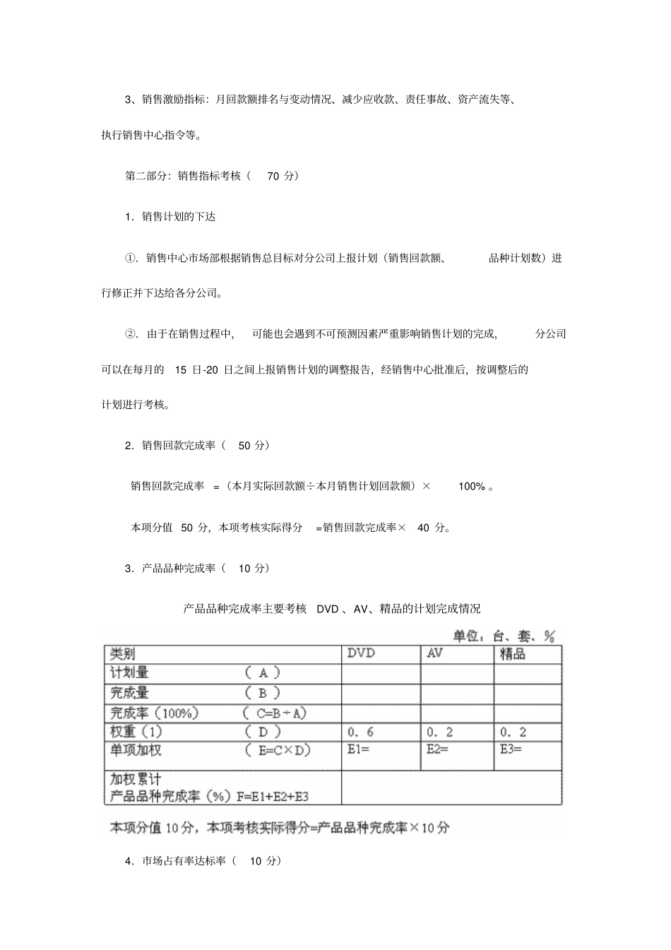 公司总经理考核制度_第2页