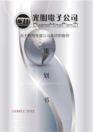 公司接待策划方案要点