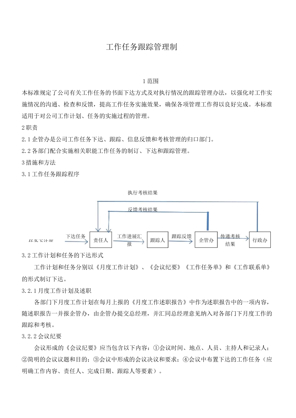 工作任务跟踪管理制度._第1页