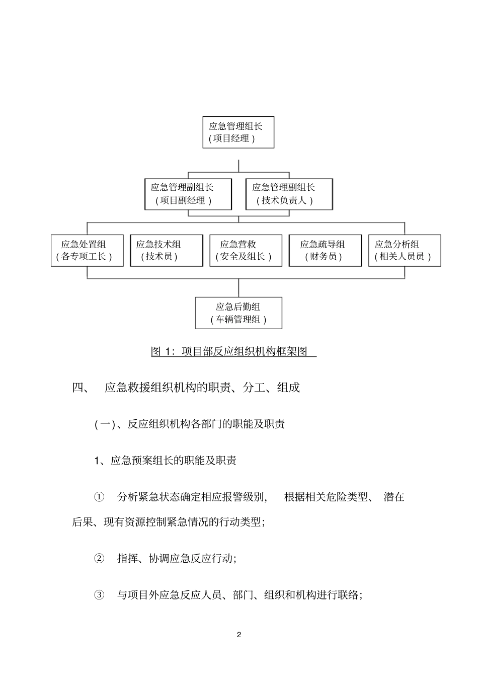 公园参考资料绿化施工安全事故应急预案施工方案_第2页