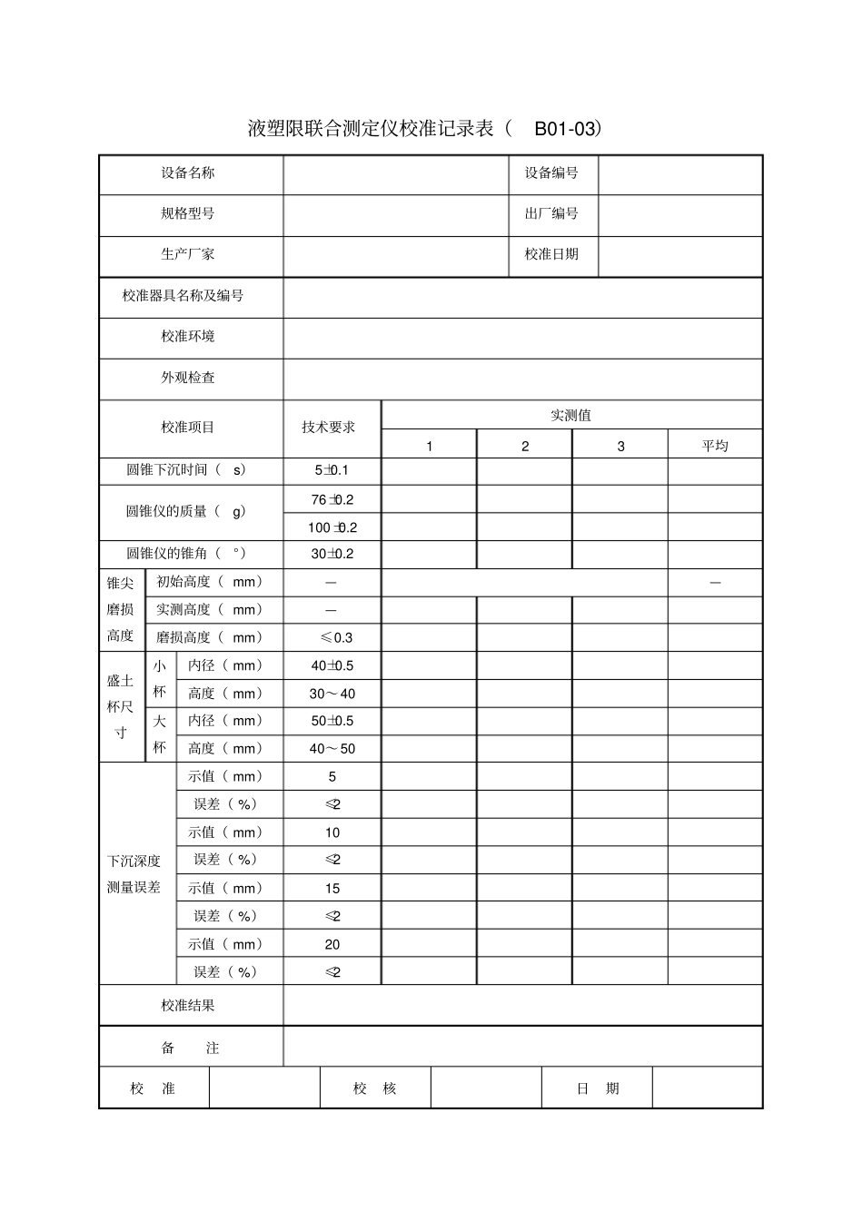 公路工程试验检测仪器设备校准指引表格全下载_第3页
