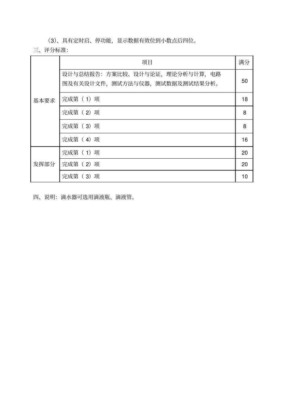 兰州理工大学第六届大学生电子设计竞赛试题A题剖析_第2页