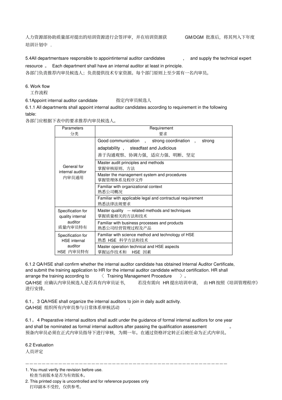 内审员管理评价程序_第3页