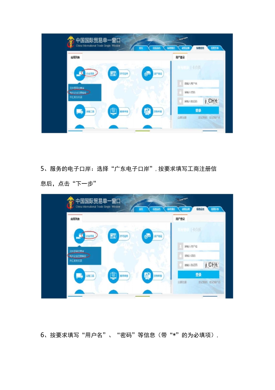 单一窗口申请流程及注意事项_第3页