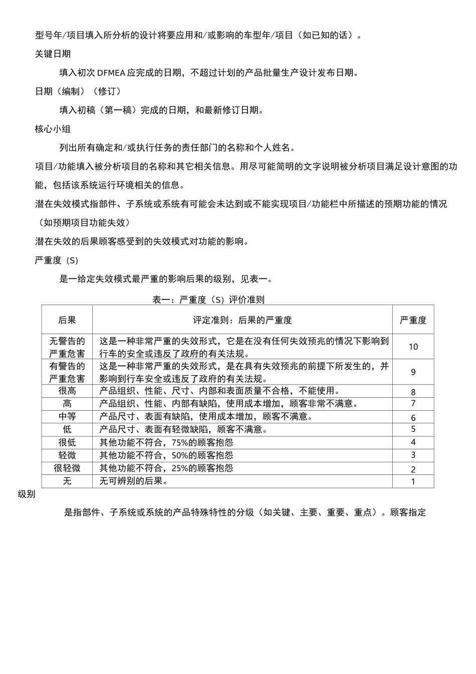 FMEA和控制计划编制作业指导书_第2页