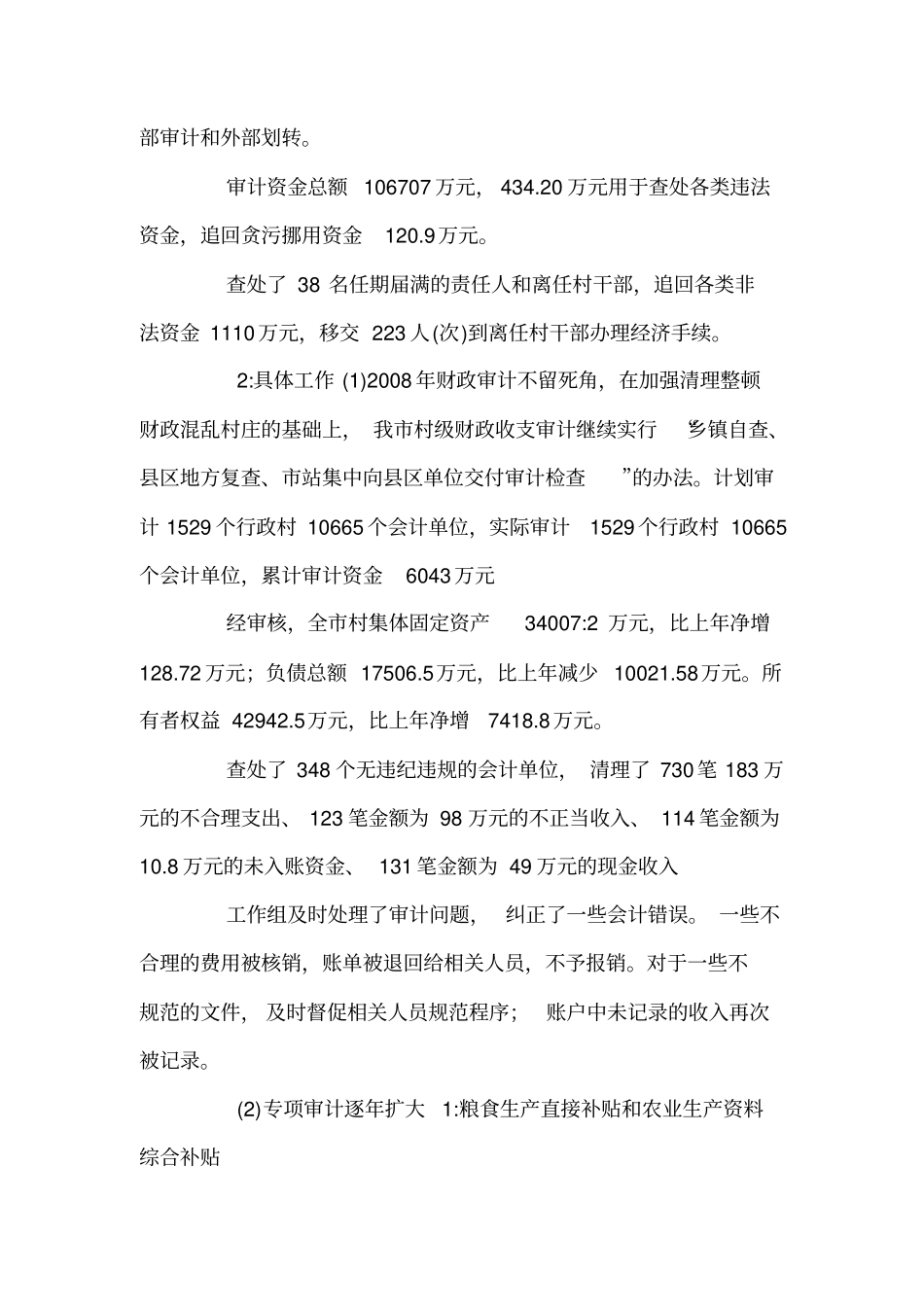 农村经济责任审计报告_第2页