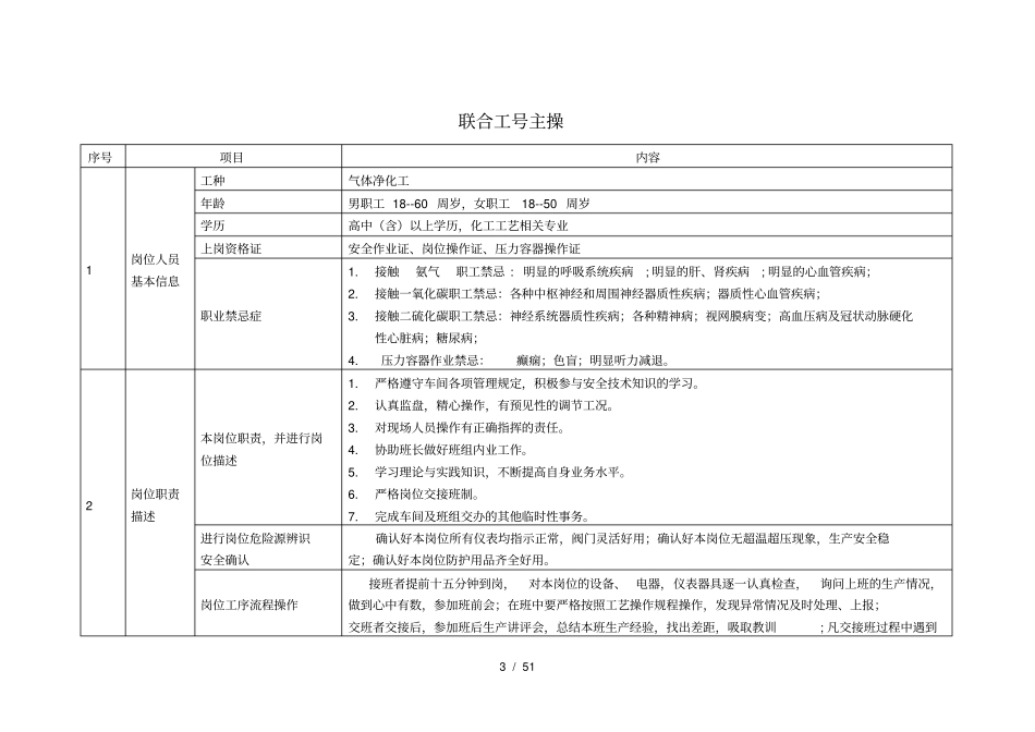 净化分厂岗位标准_第3页
