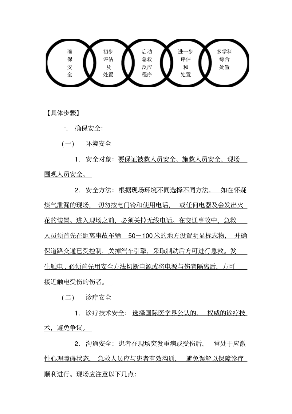 创伤现场急救的原则和程序_第2页