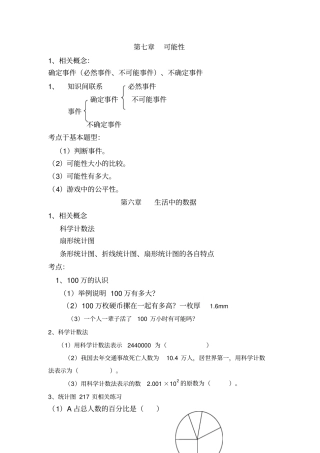 初一上复习精编Microsoft文档