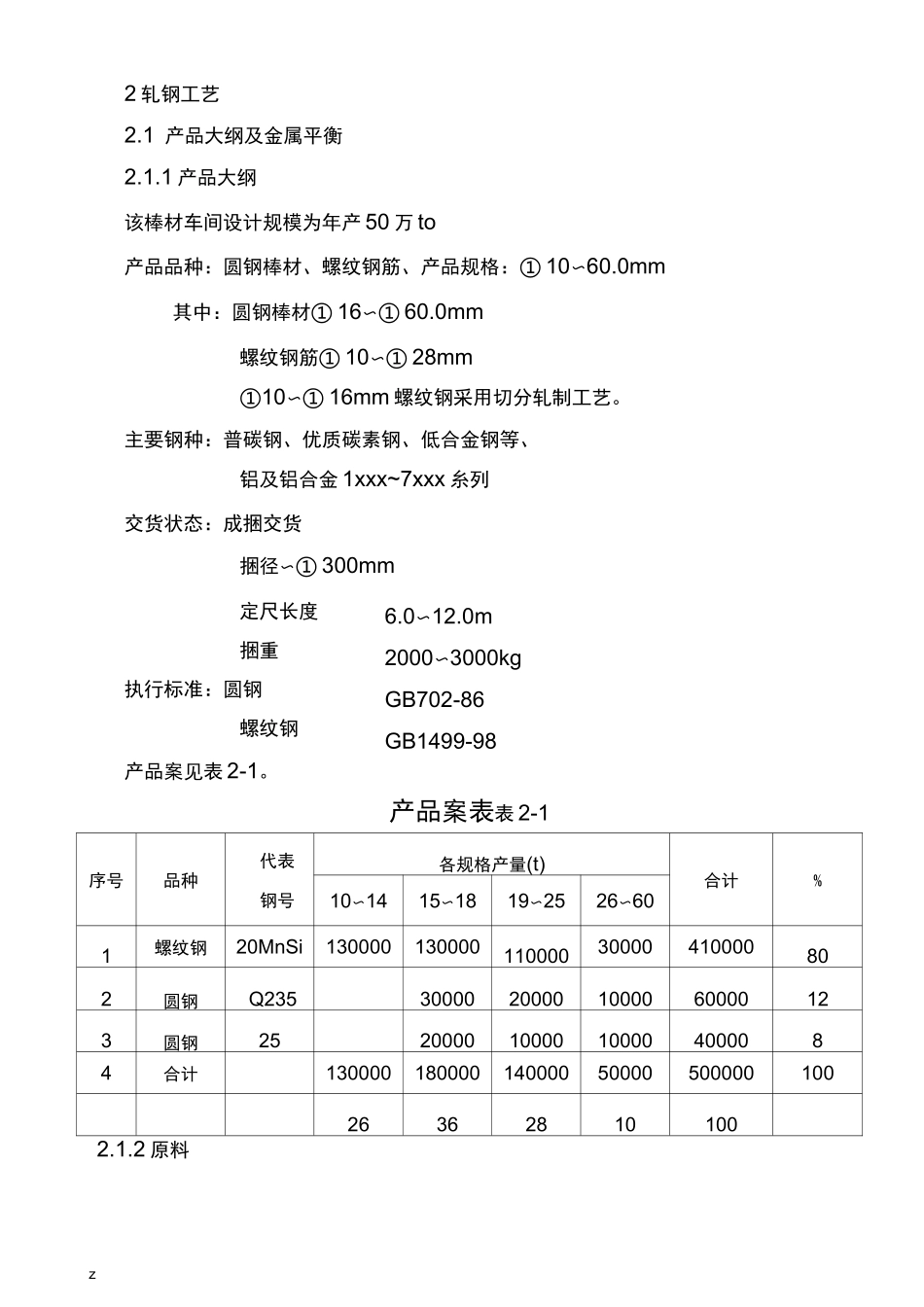 50万吨棒材方案_第3页