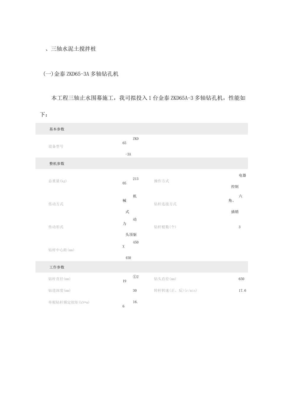 三轴水泥土搅拌桩_第1页