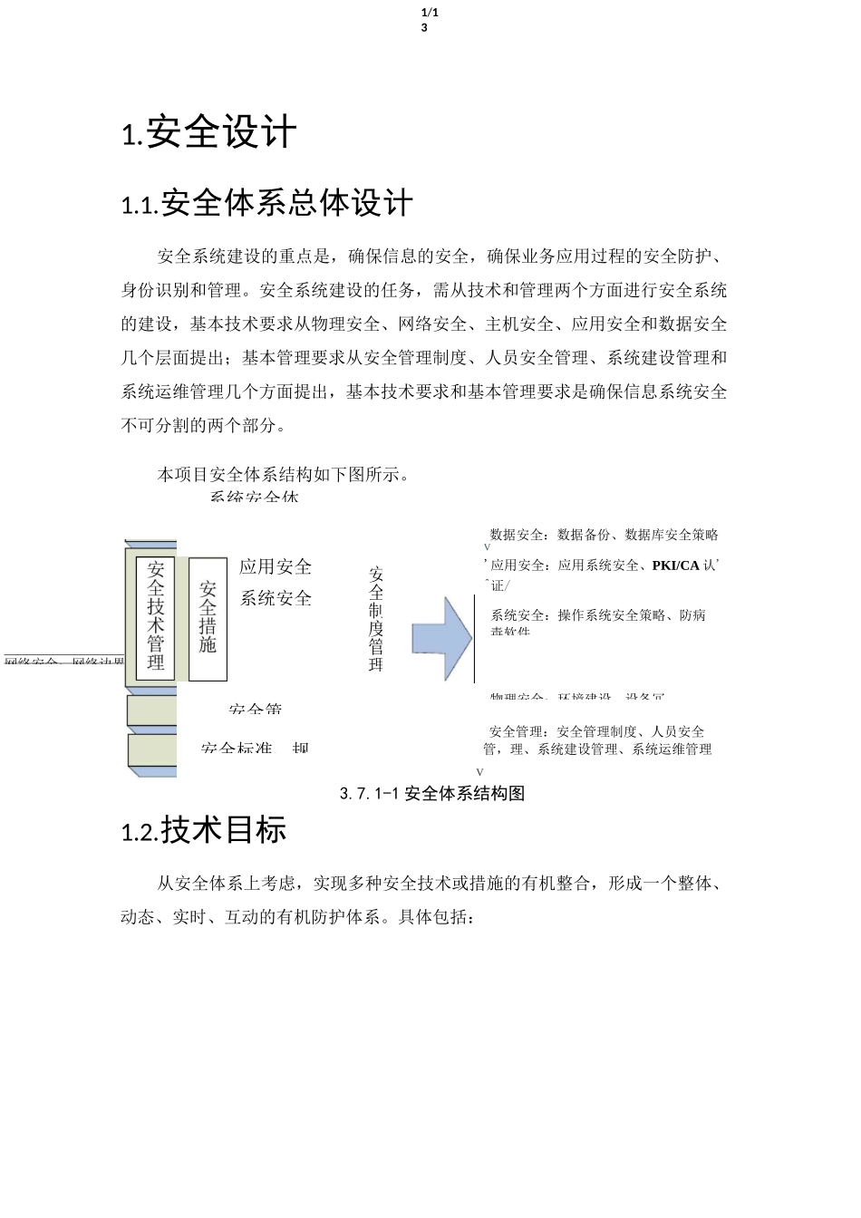 系统平台安全架构设计方案_第1页