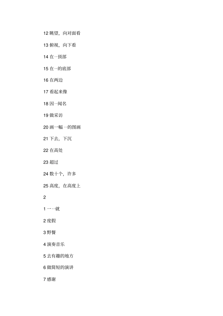 初三英语上册期末知识点外研版_第2页