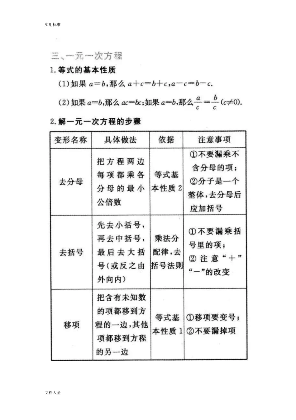 初中数学重要公式全面汇总情况_第3页