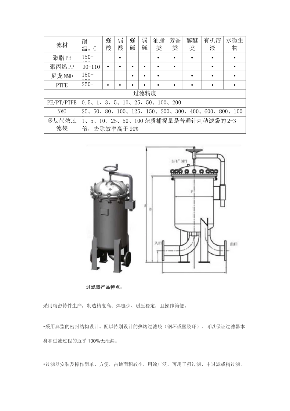 袋式过滤器说明_第3页