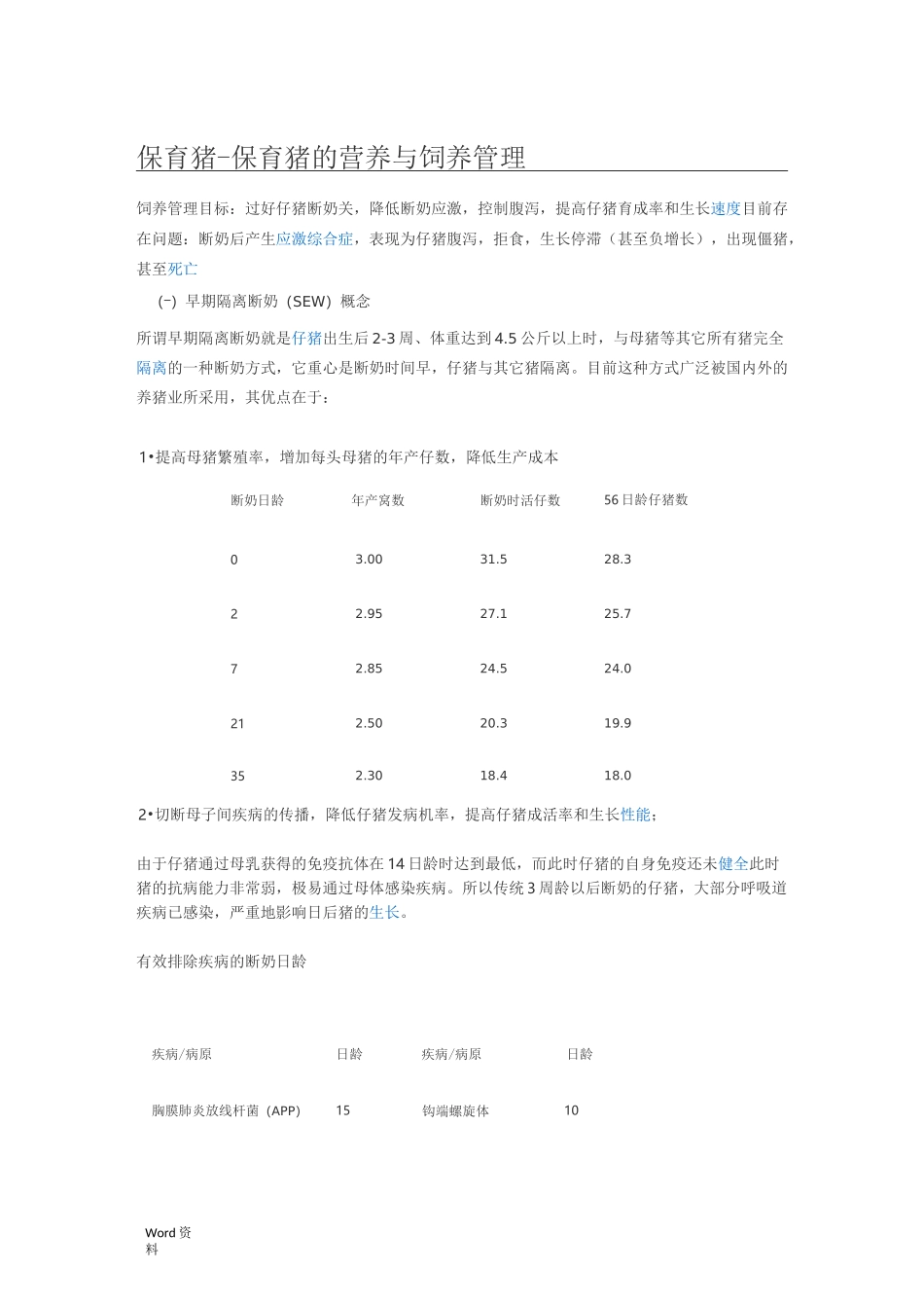 保育猪的营养与饲养管理_第1页