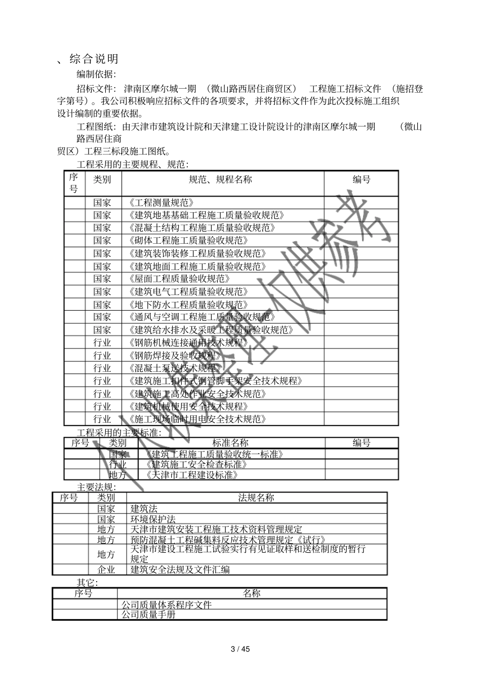 别墅群施工组织设计_第3页