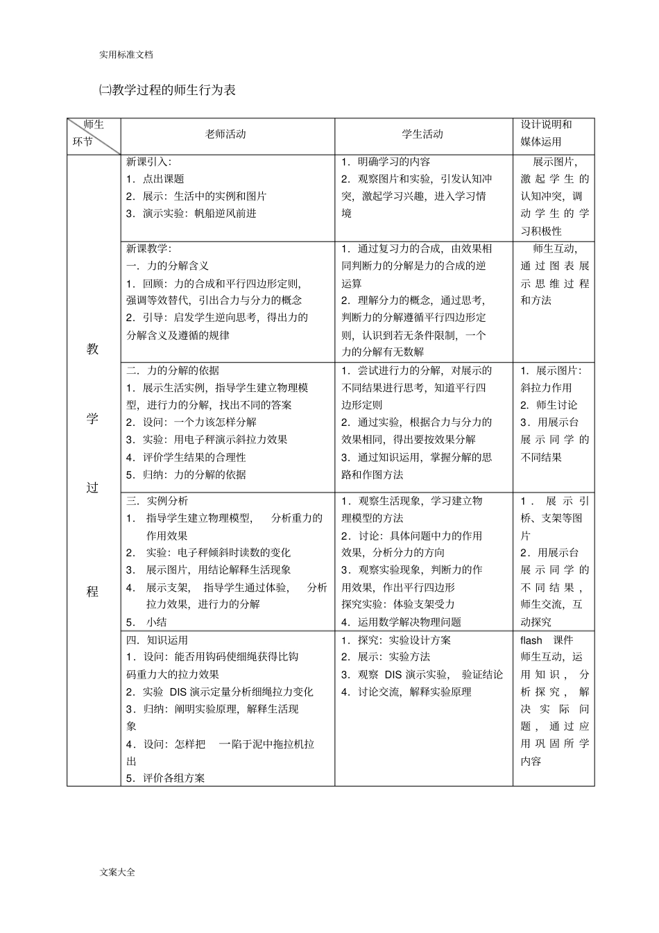 力地分解教学设计课题_第3页