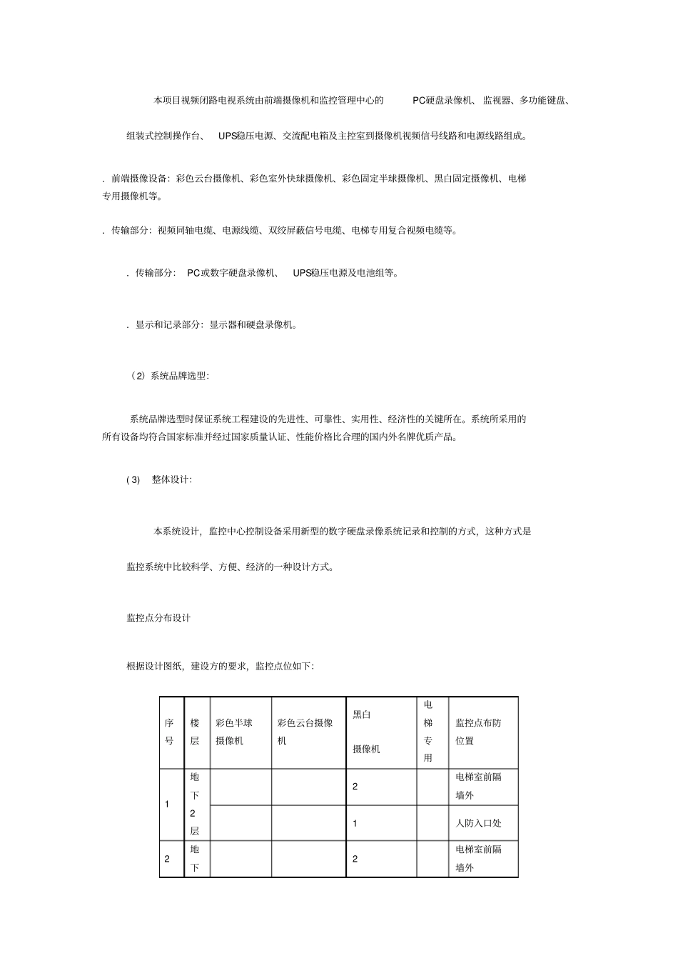 办公楼监控方案_第2页