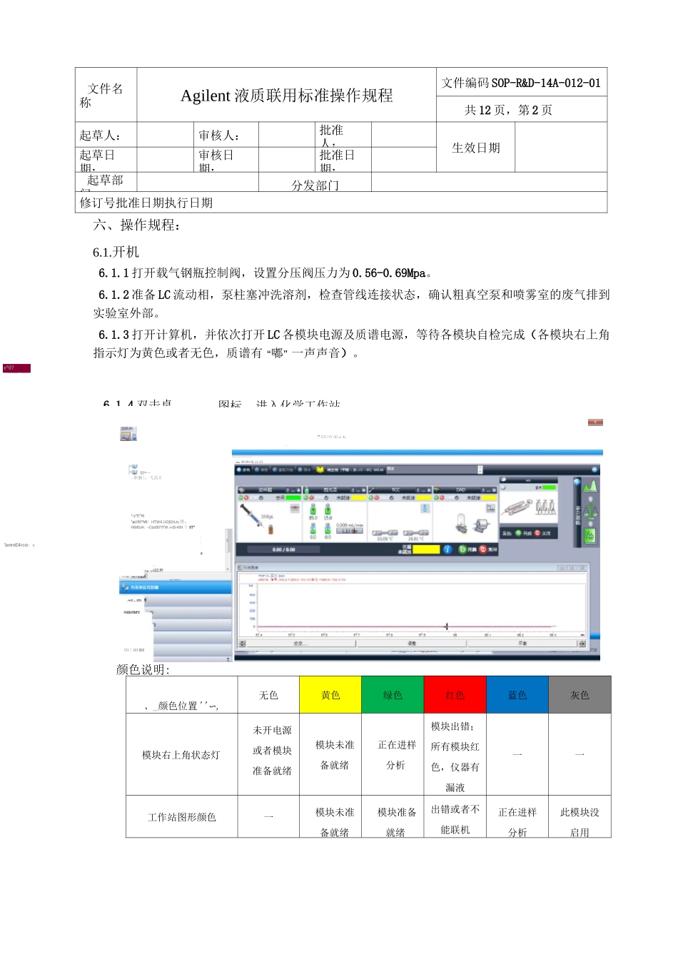 安捷伦1260 6120液质联用仪操作规程_第2页
