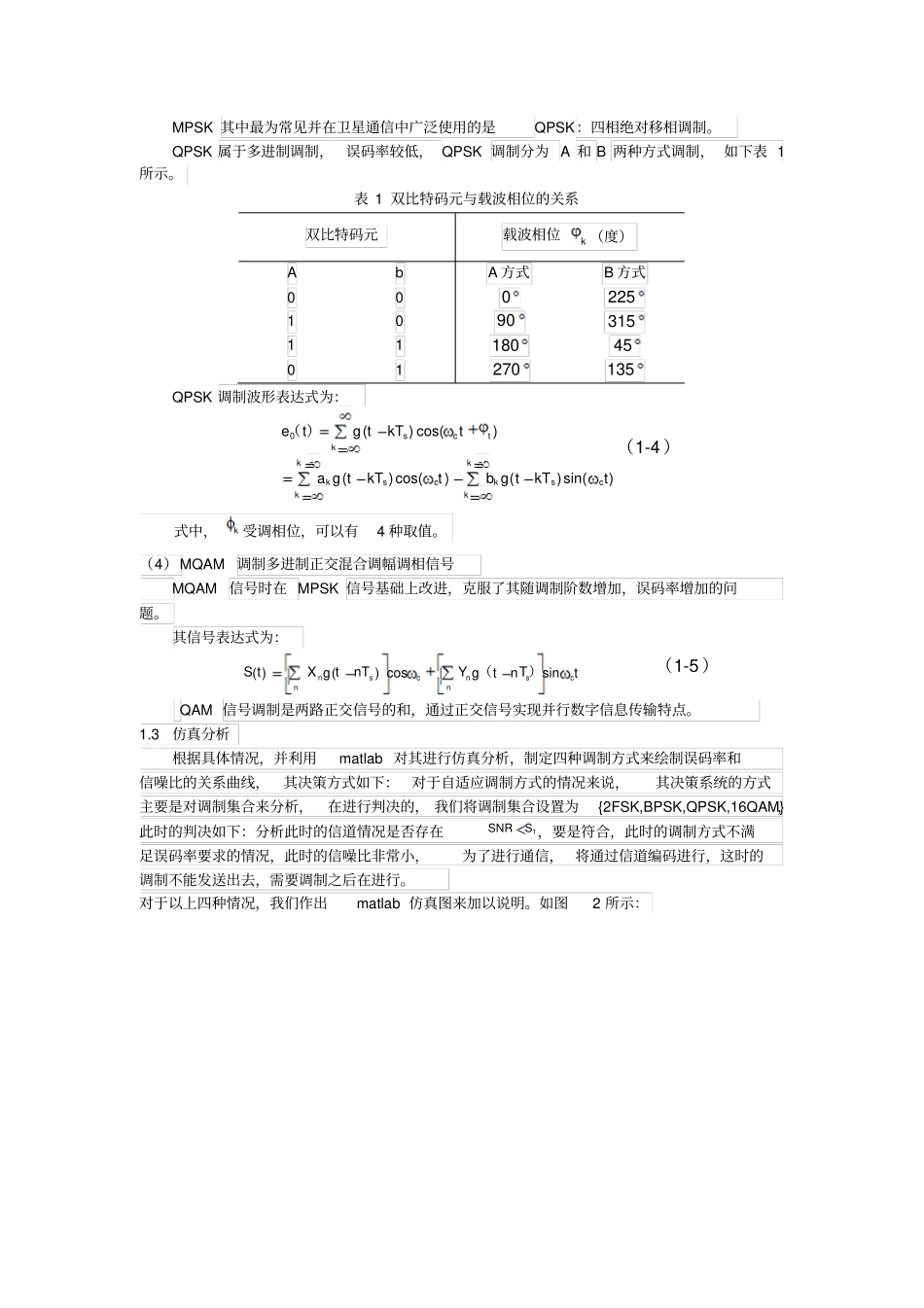 动中通卫星通信链路分析及优化研究汇总_第3页