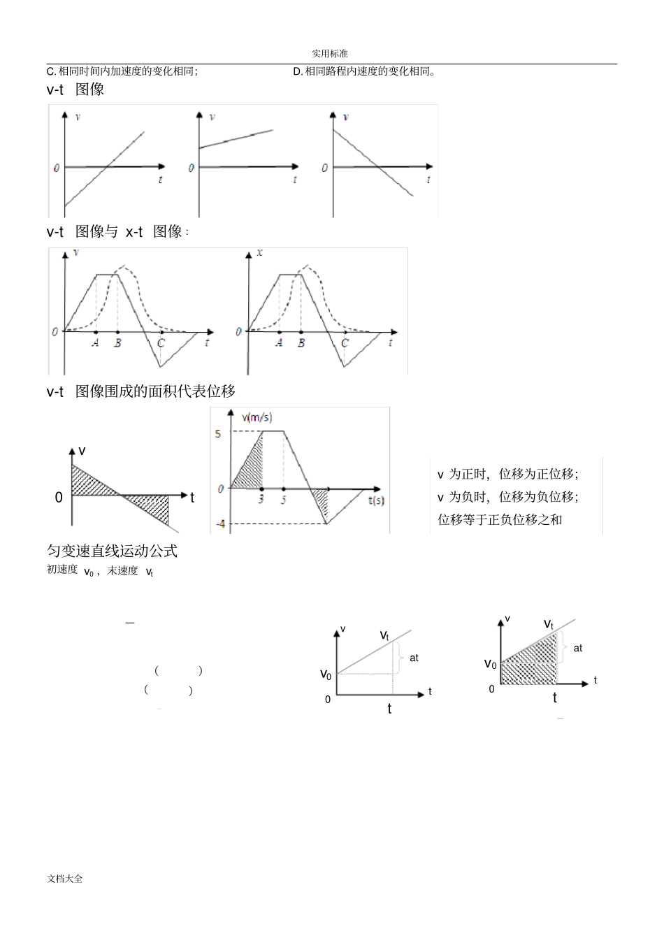 匀变速直线运动重难点大全_第3页