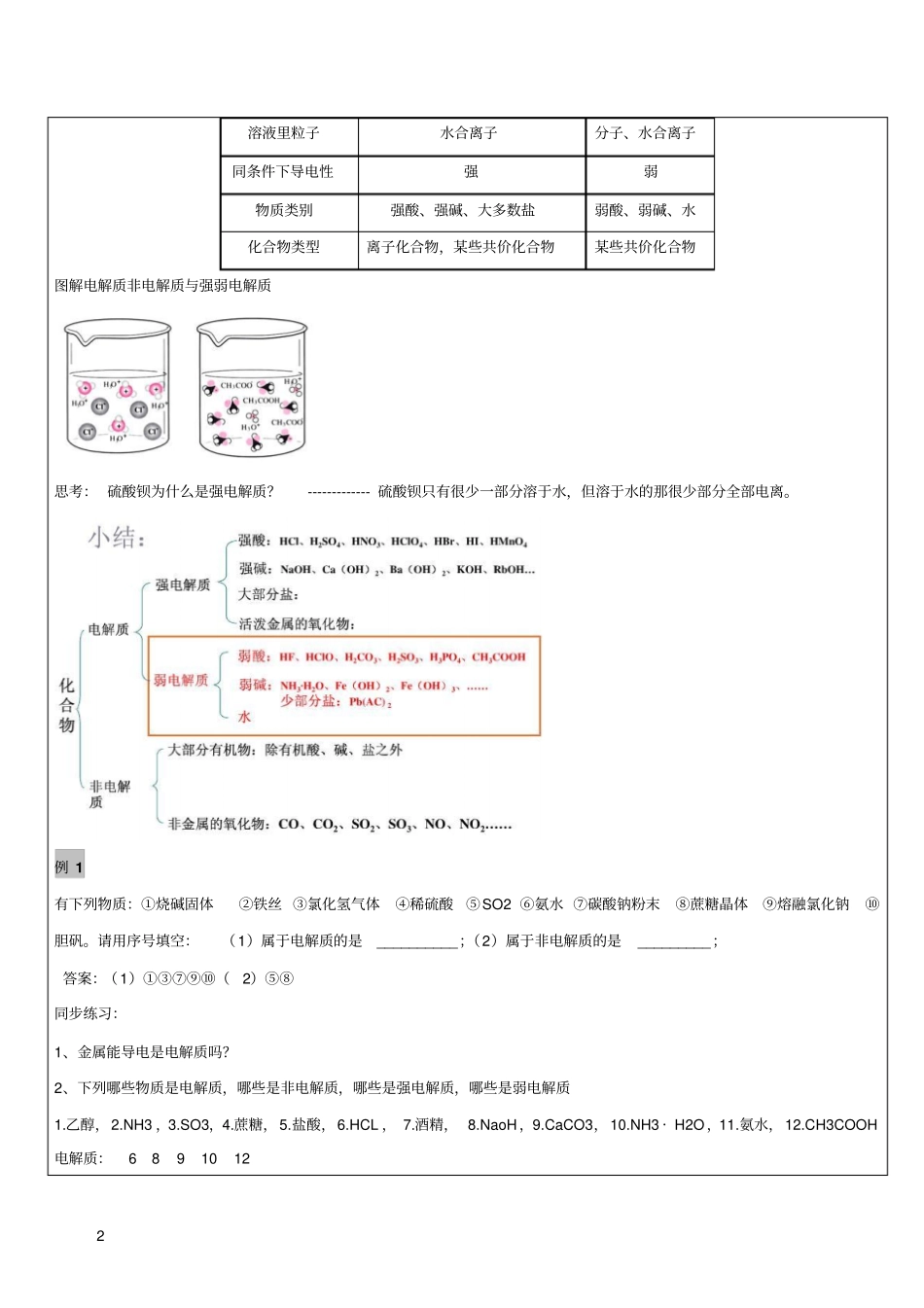 化学——电解质剖析_第2页