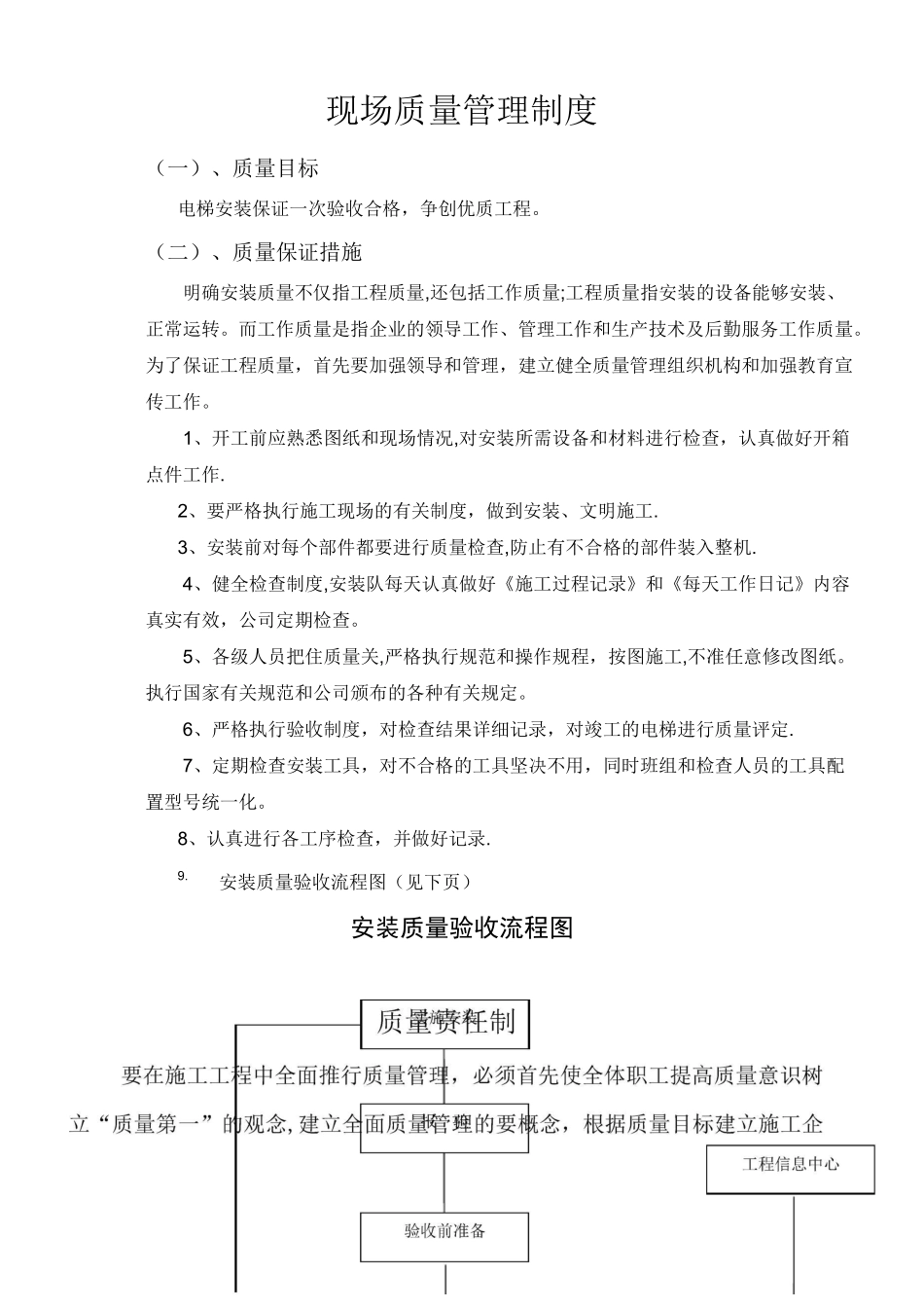 电梯现场质量管理制度_第2页