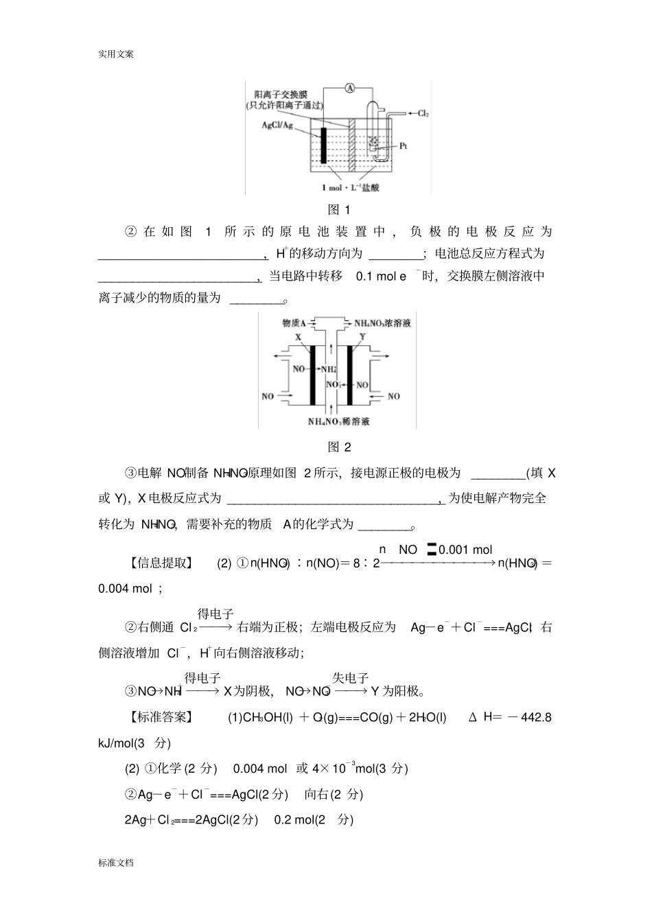 化学反应原理综合试题解题策略_第2页