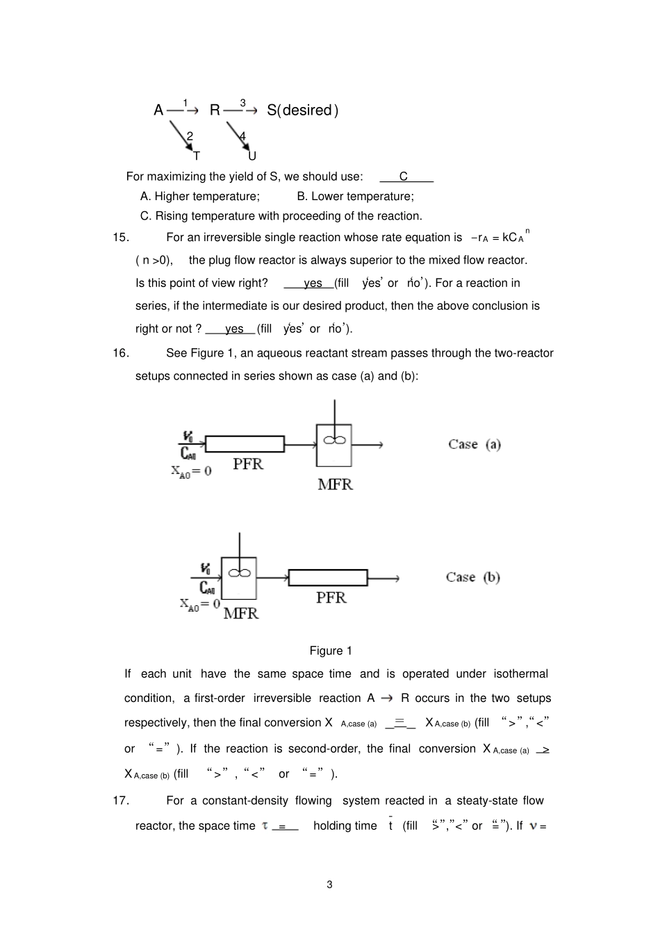 化学反应工程-exercise_2_answer_第3页
