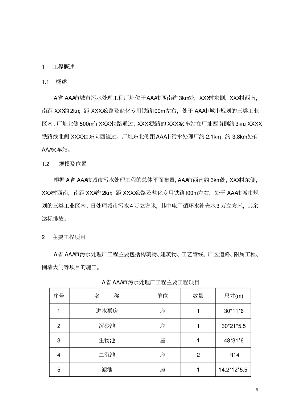 北京某污水处理厂工程冬季雨季施工方案_第2页
