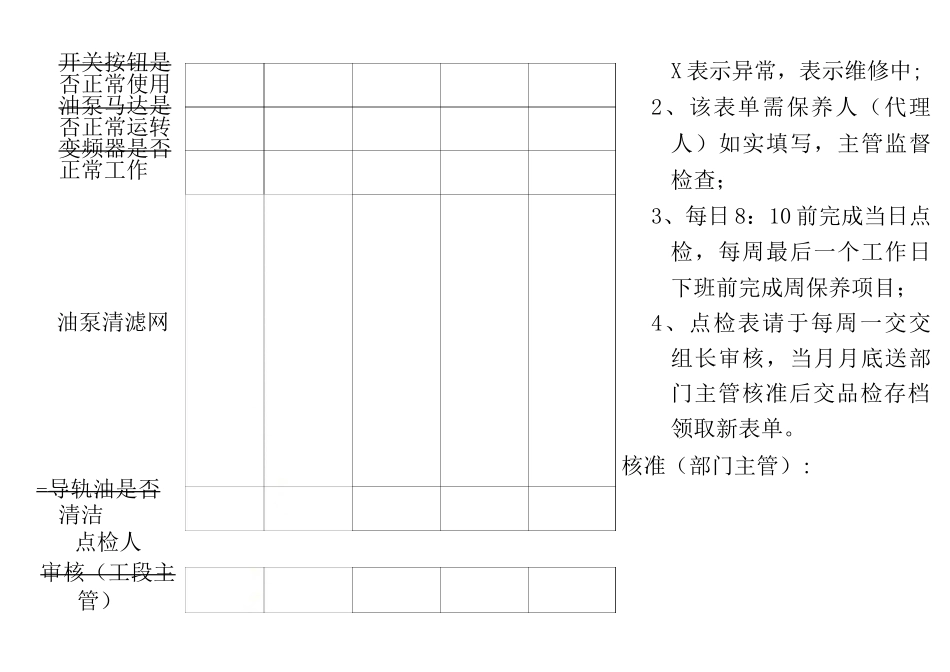 设备保养记录表_第3页