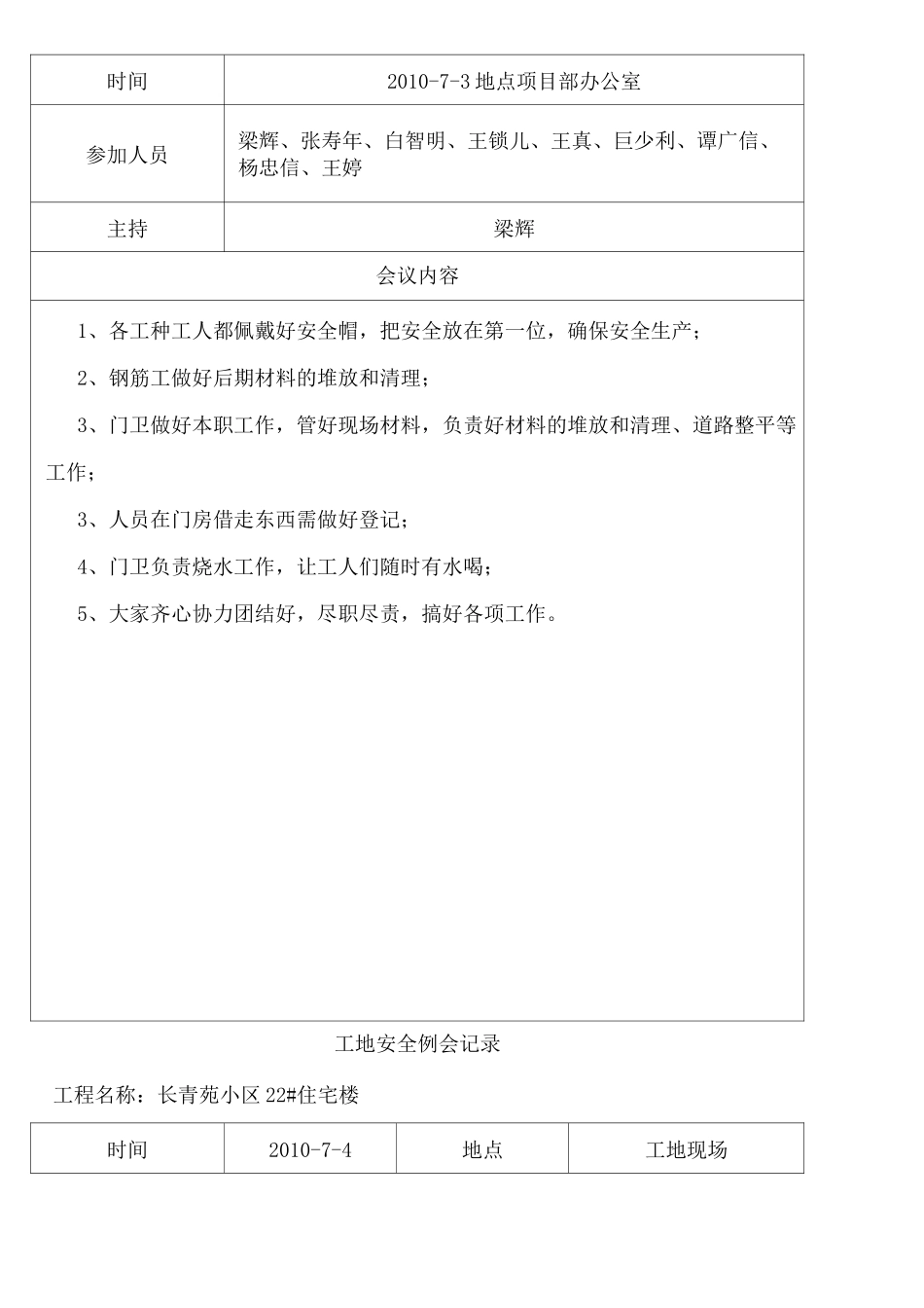 工地安全例会记录_第3页