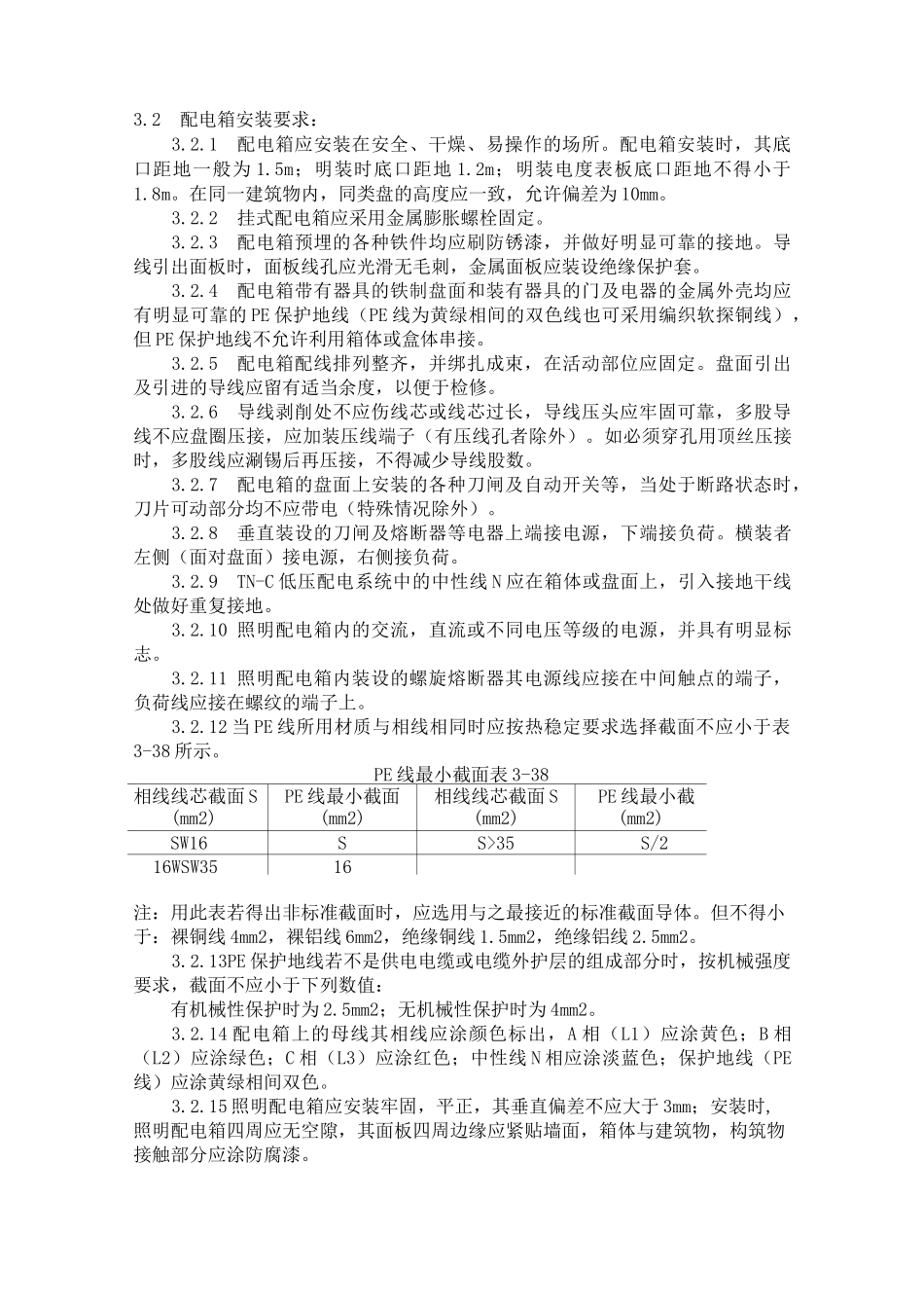 配电箱安装技术交底_第2页