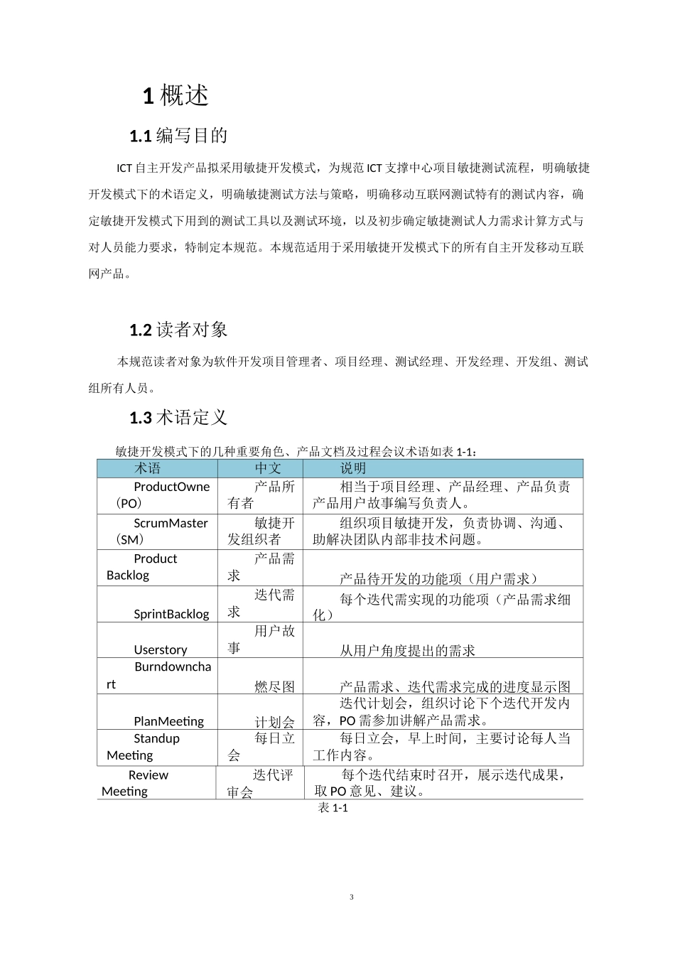 敏捷开发测试规范V0.1_第3页