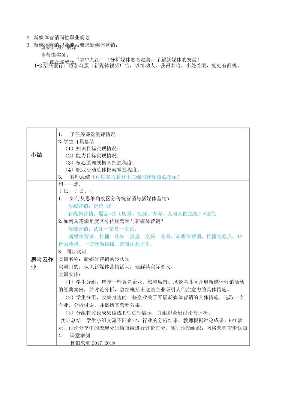 新媒体营销与策划配套教案_第3页