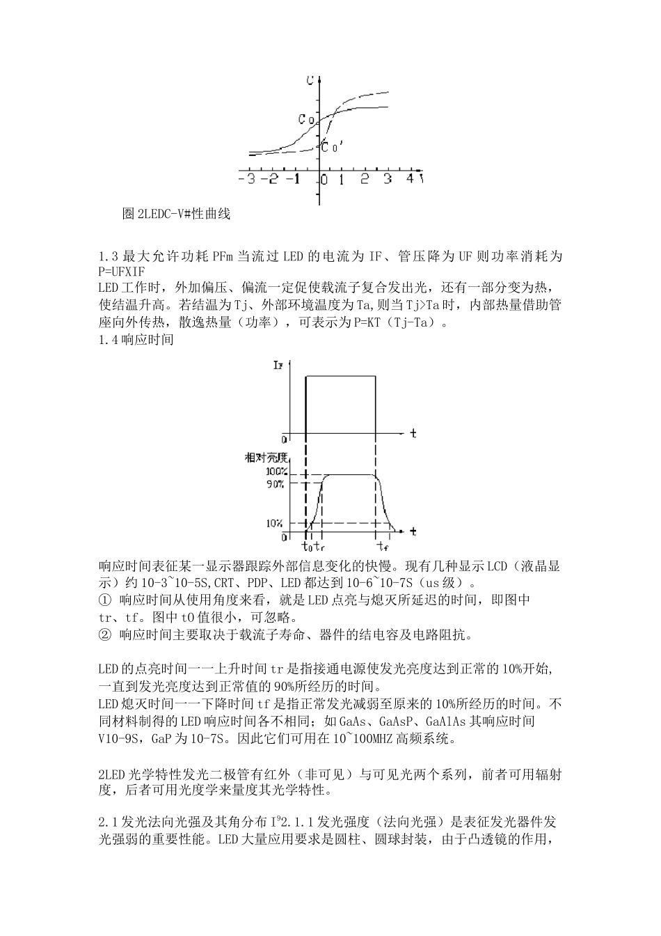 LED主要参数及特性_第2页